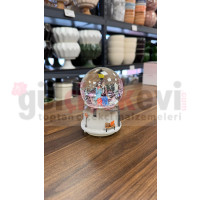 Işıklı Ve Müzikli Kar Küresi Orta Boy-7